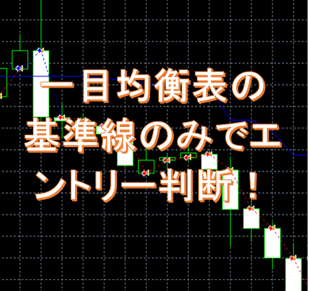 一目均衡表の基準線より上なら買いで下なら売り これは本当か検証する 確率と期待値で考えるfx